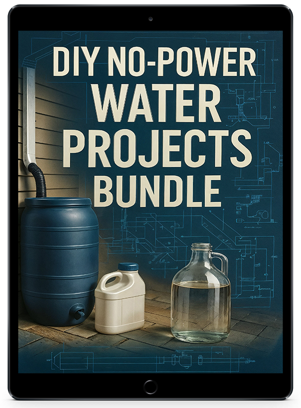 Digital Manual DIY No-Power Water Projects Bundle